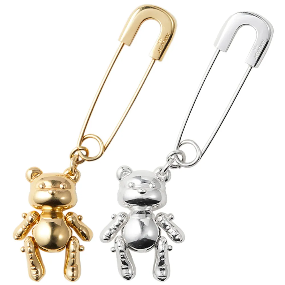 Inflated Teddy Bear Charm Earring