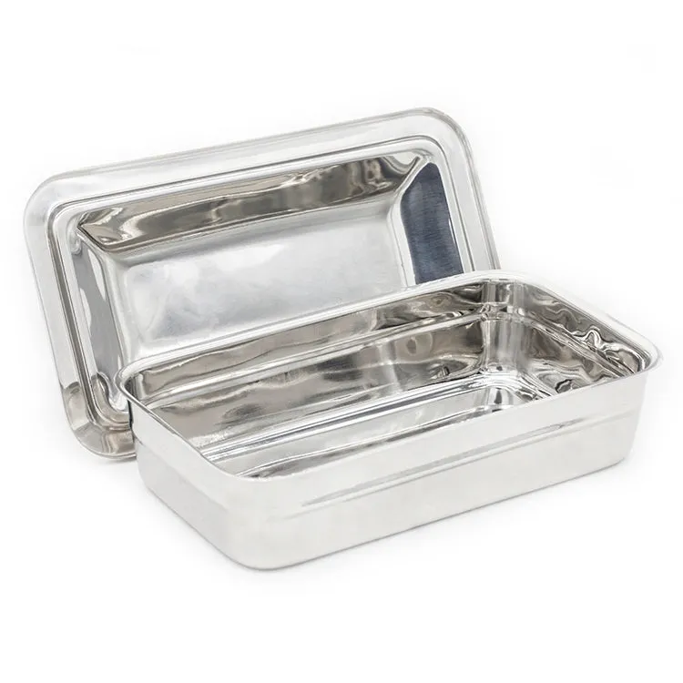Instrument Tray, with lid, 230mm L x 130mm W x 80mm H, 996822