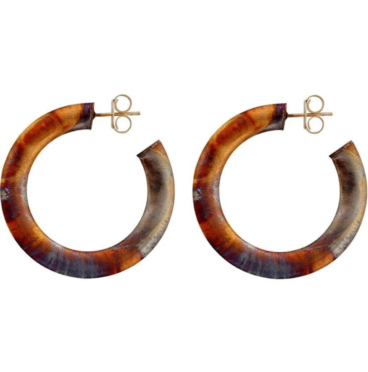 Irene Hoop Earring | Burnished Gold