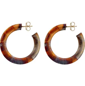 Irene Hoop Earring | Burnished Gold