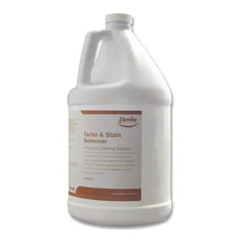 iSmile Tartar/Stain Remover Ultrasonic Solution, 3.8 kgs(128 oz/4 Litre), Made in USA, 996880