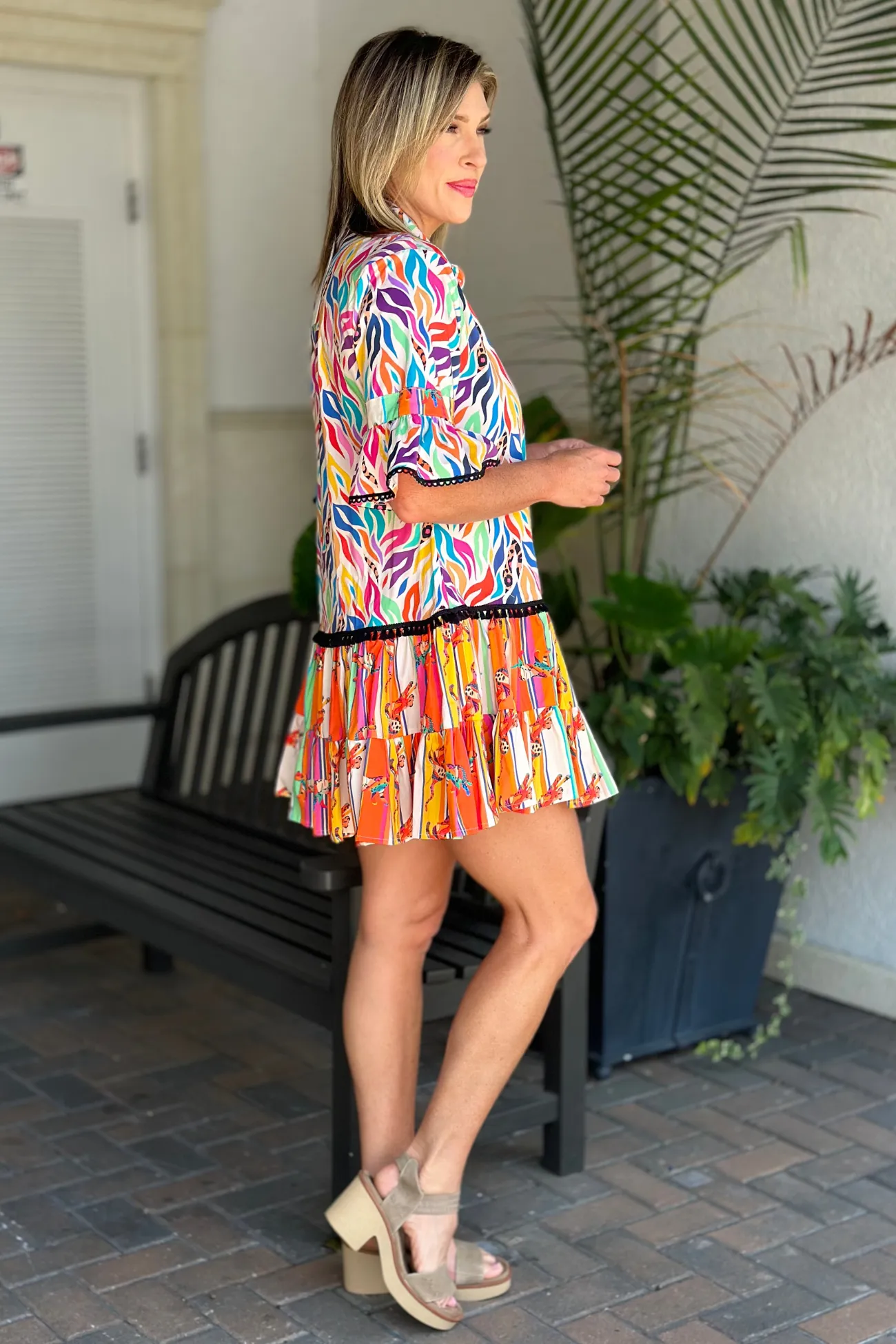 Ivy Printed Carnival Dress