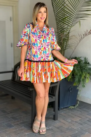 Ivy Printed Carnival Dress