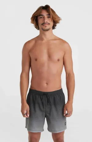 Jack O'Neill Cali Gradient 15'' Badehose | Black Simple Gradient B Panel