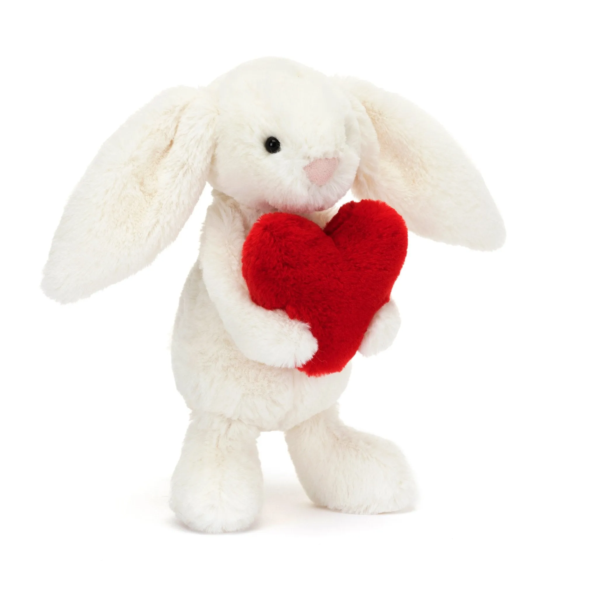 Jellycat Bashful Red Love Heart Bunny Little