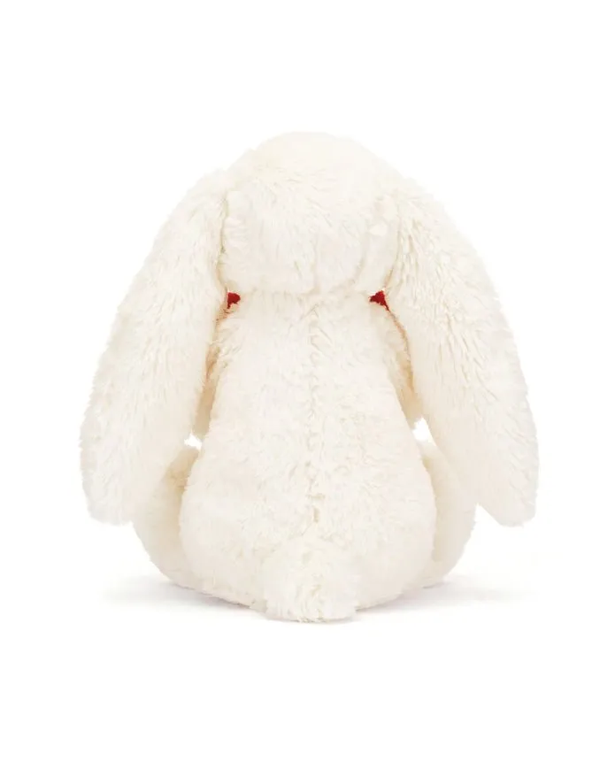 Jellycat Bashful Red Love Heart Bunny Little