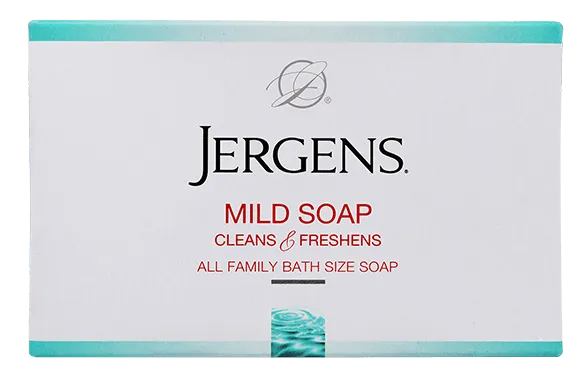 JERGENS MILD BAR SOAP 90G