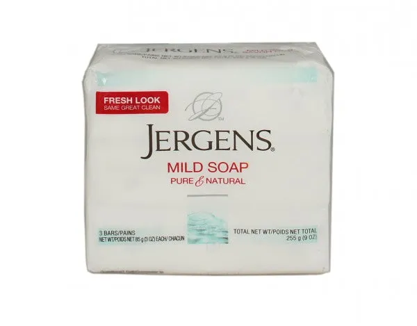 Jergens Mild Soap Pure/Natural 3s