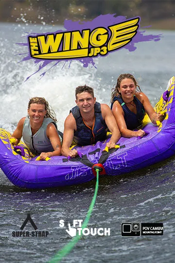 Jetpilot Jp3 Wing Towable - Yellow/Purple