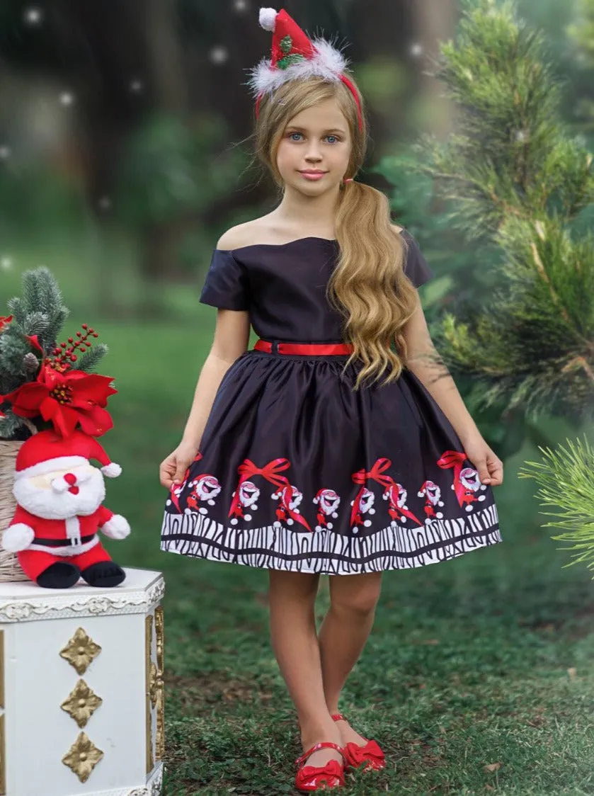Joy to the World Holiday Scene Dress