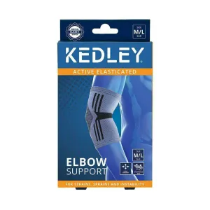 KEDLEY ACTIVE ELASTICATED ELBOW SUPPORT