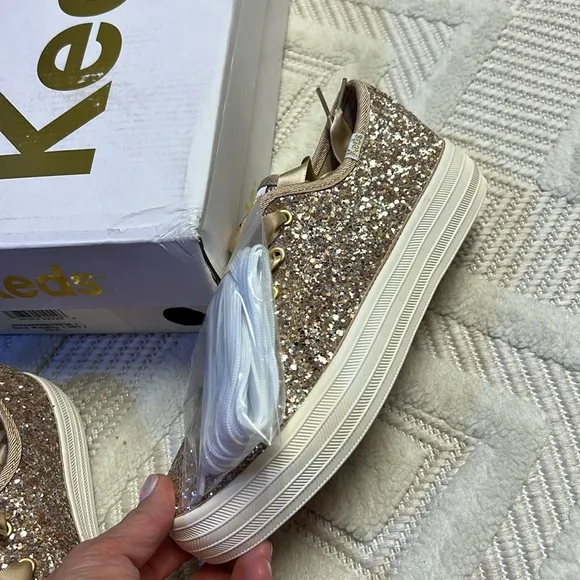 Keds - Triple Up Glitter Celebrations Sneaker