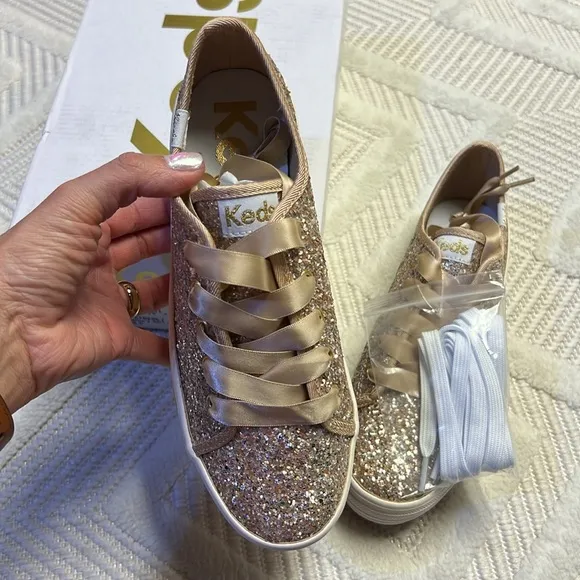 Keds - Triple Up Glitter Celebrations Sneaker