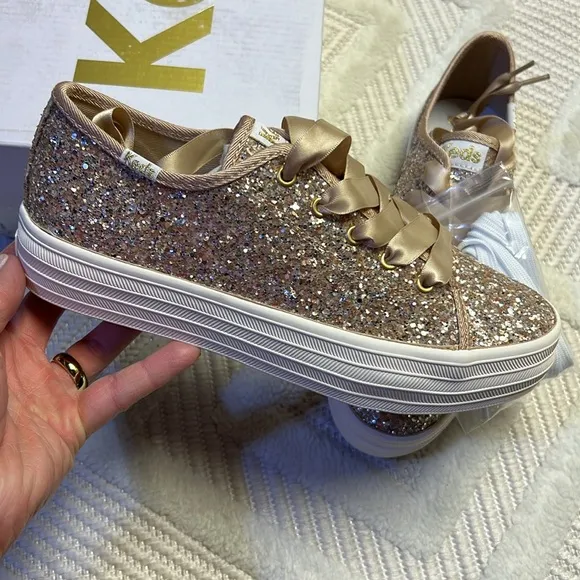 Keds - Triple Up Glitter Celebrations Sneaker