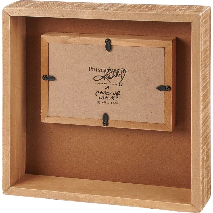 Keep Life Simple Box Frame