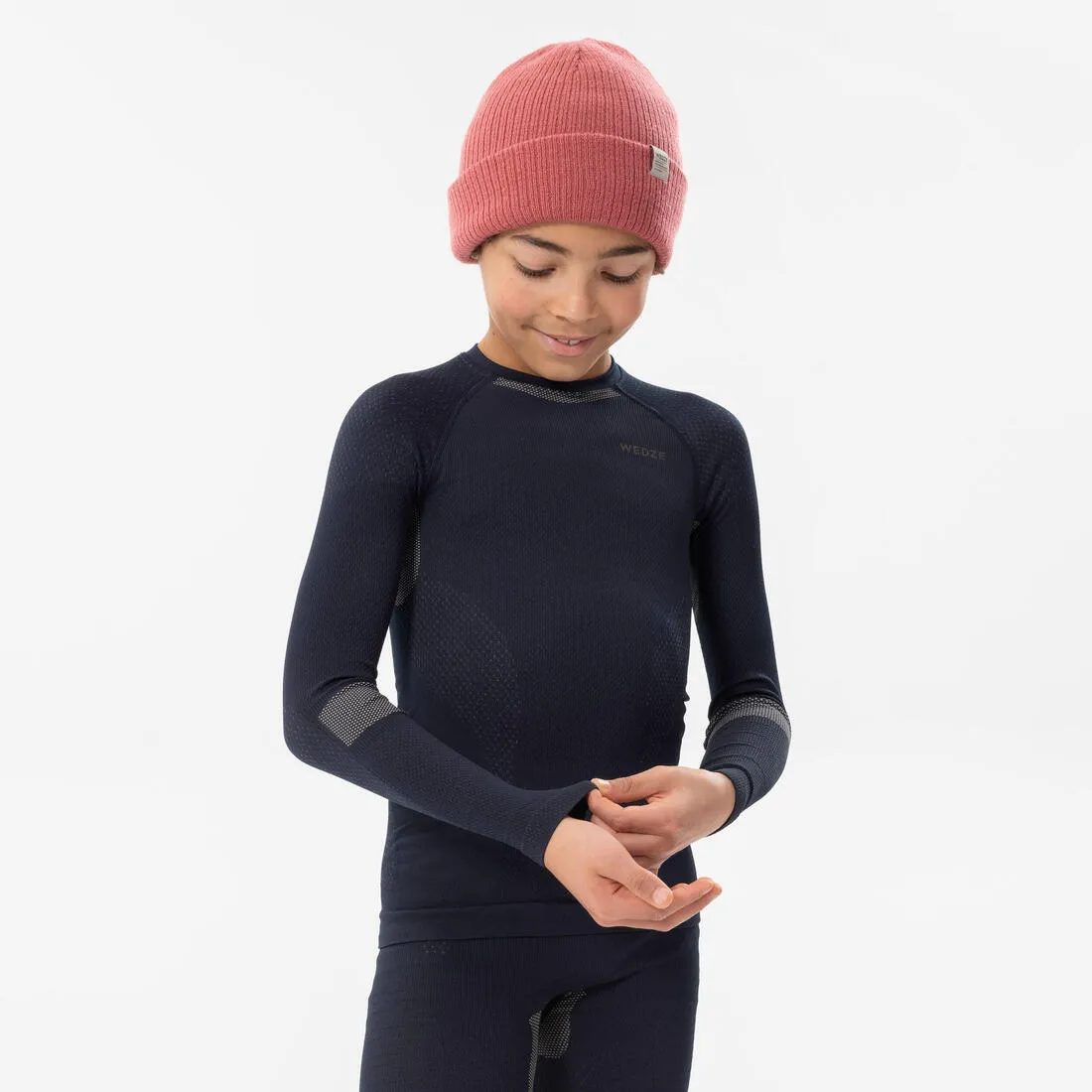 Kids’ Ski Base Layer Seamless I-Soft Top - BL 580