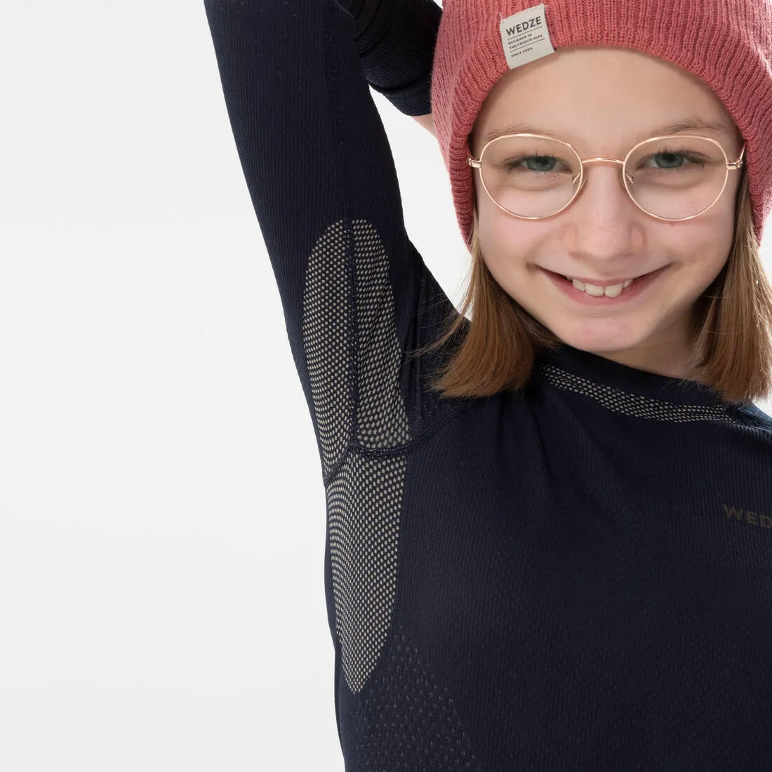 Kids’ Ski Base Layer Seamless I-Soft Top - BL 580