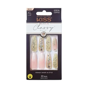 KISS Premium Classy Nails - XL-CSP50-52 - (C)