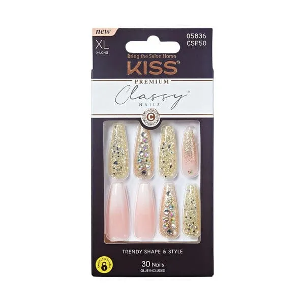 KISS Premium Classy Nails - XL-CSP50-52 - (C)