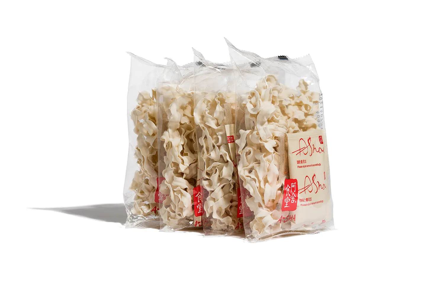 Knife Cut Noodles -  Spicy Fennel flavor (1set with 4 packs)