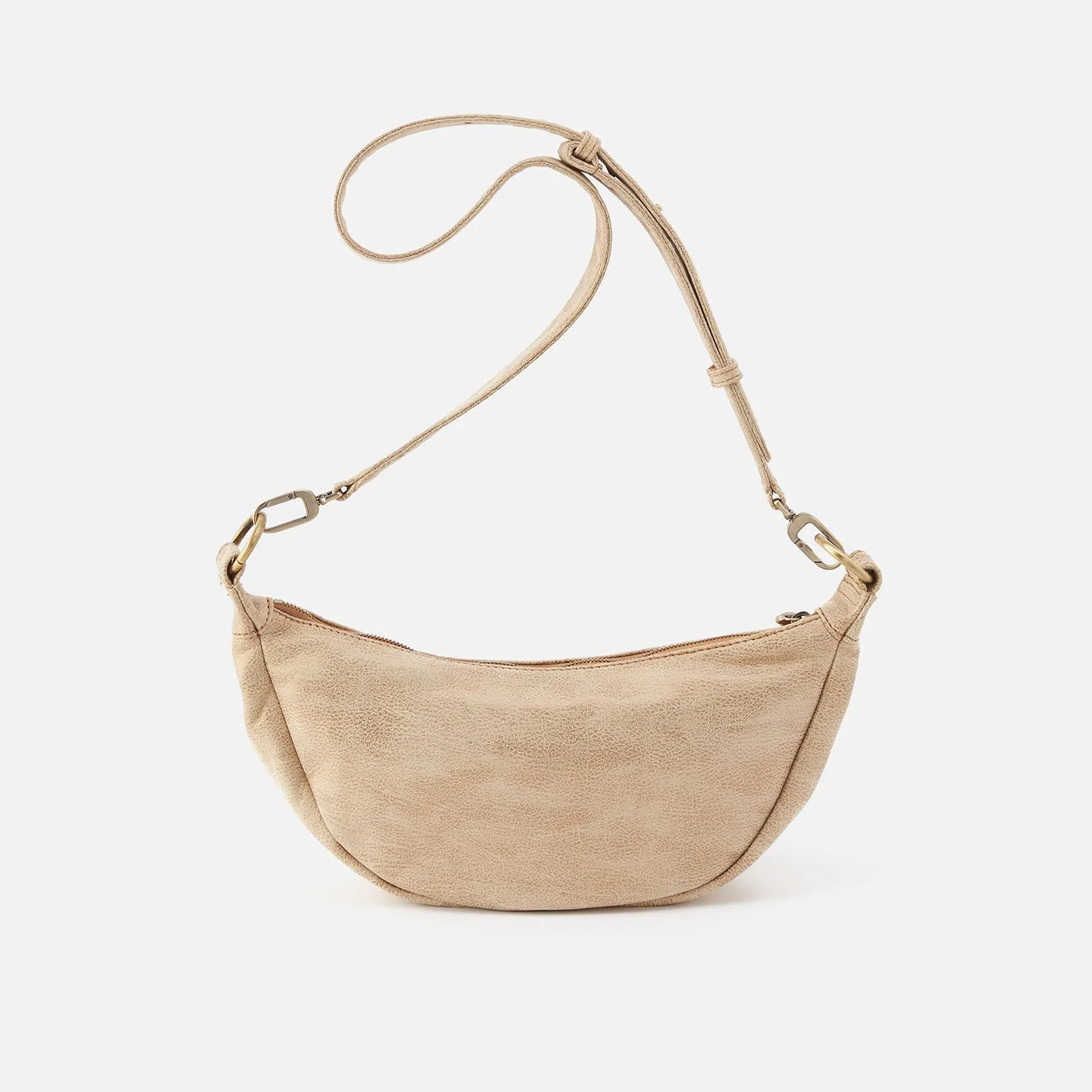 Knox Sling in Metallic Leather - Gold Leaf