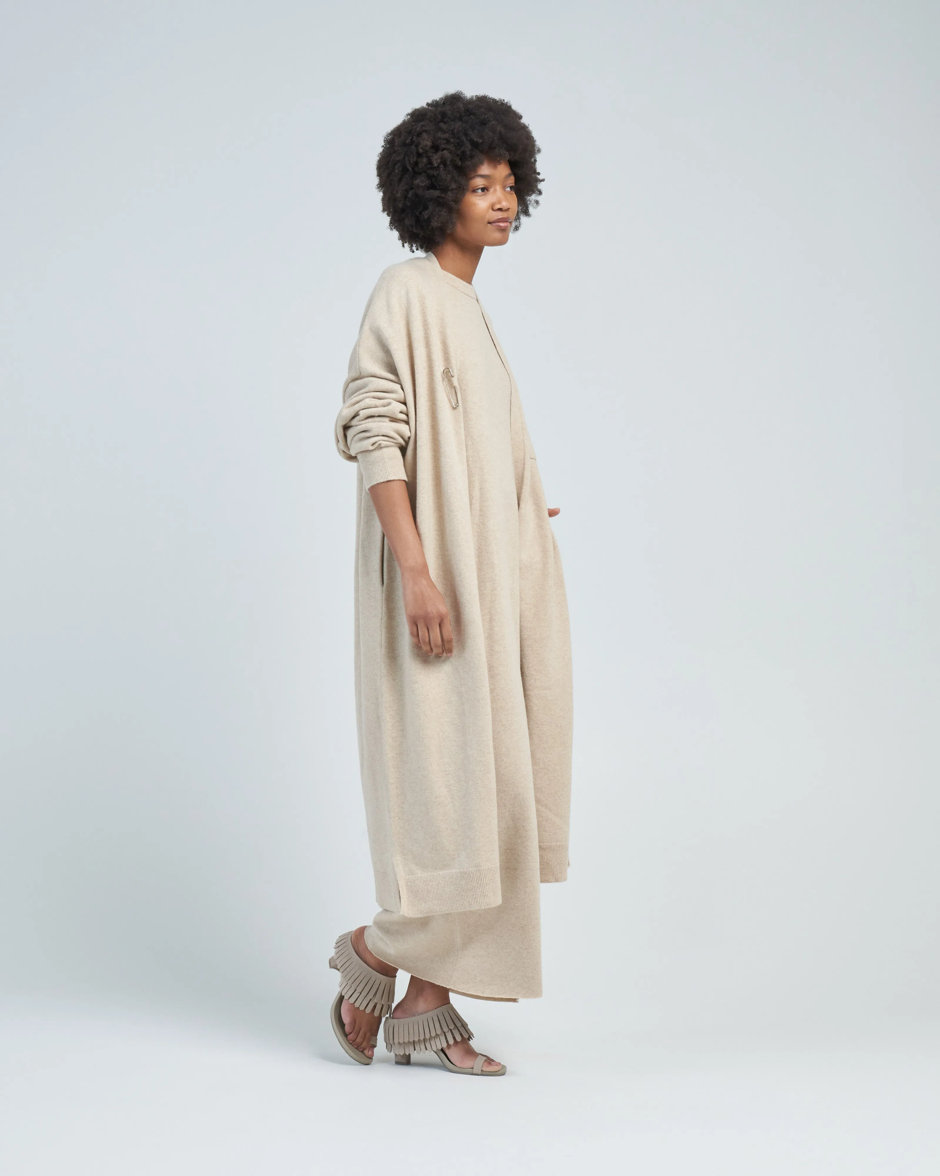 koto oversized long cardigan