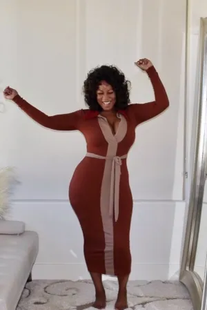 Kristy Tri-Color Dress
