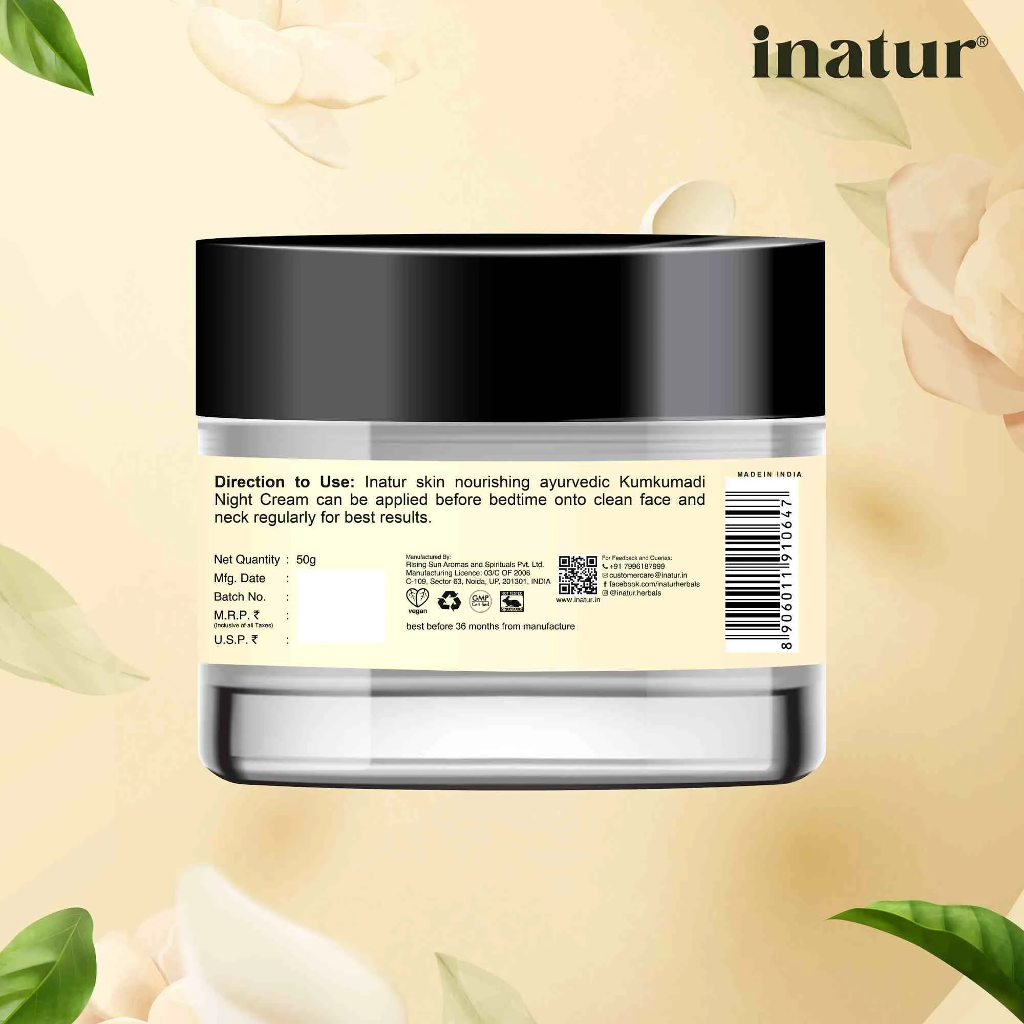 Kumkumadi Night Cream - 50g