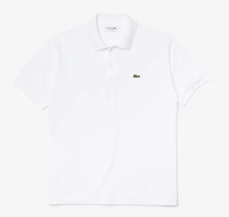 Lacoste Men's Classic Fit L.12.12 Polo White L1212-51-001