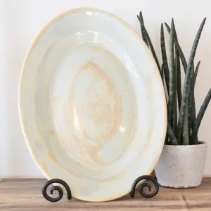 Large Oval Platter Opal