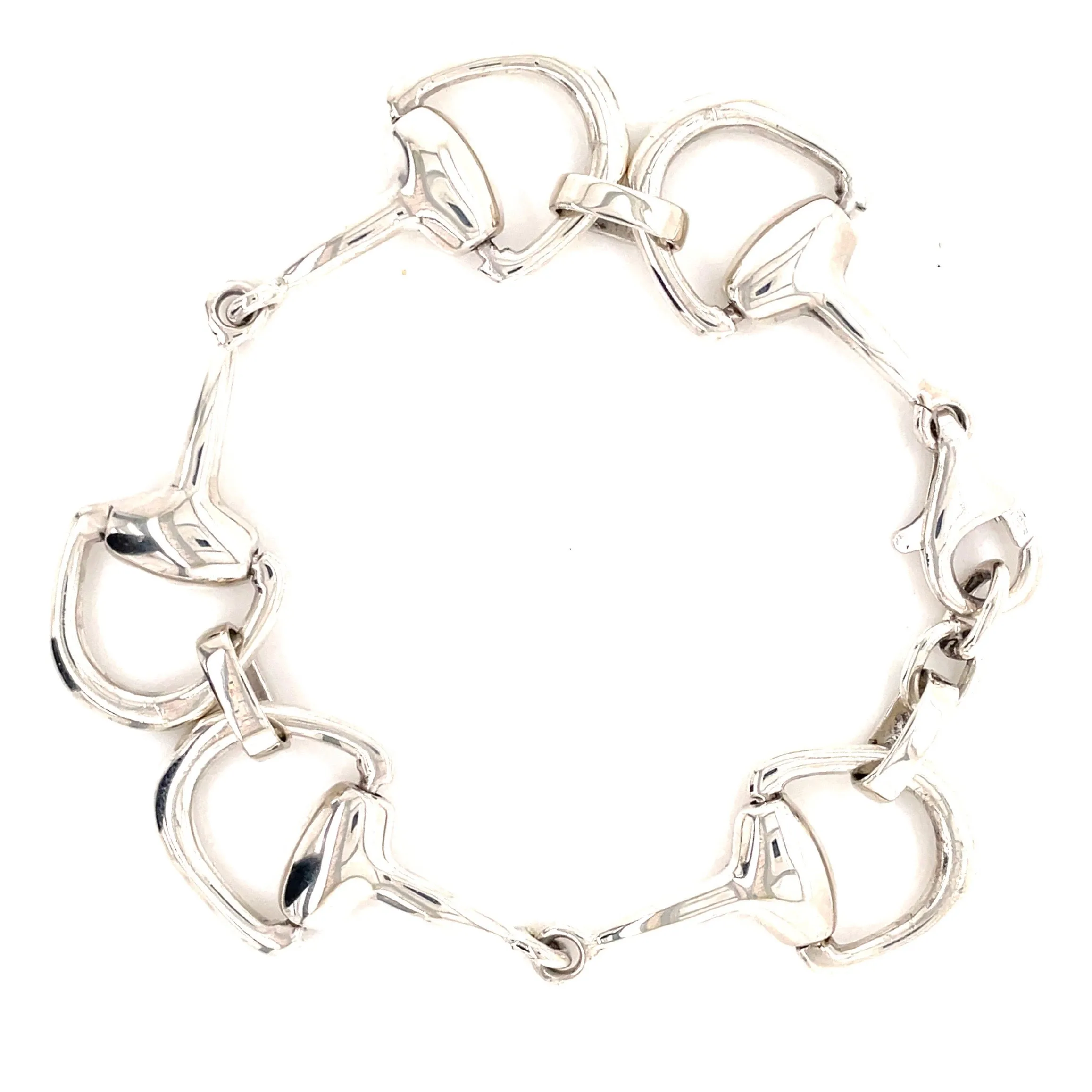 Large Snaffle Bit Bracelet