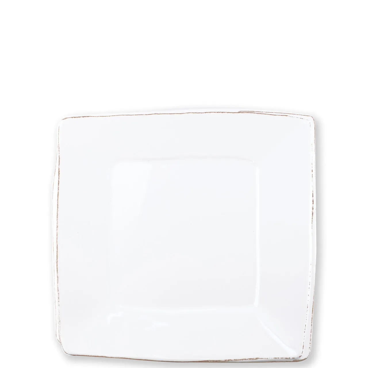 Lastra Melamine White Square Platter