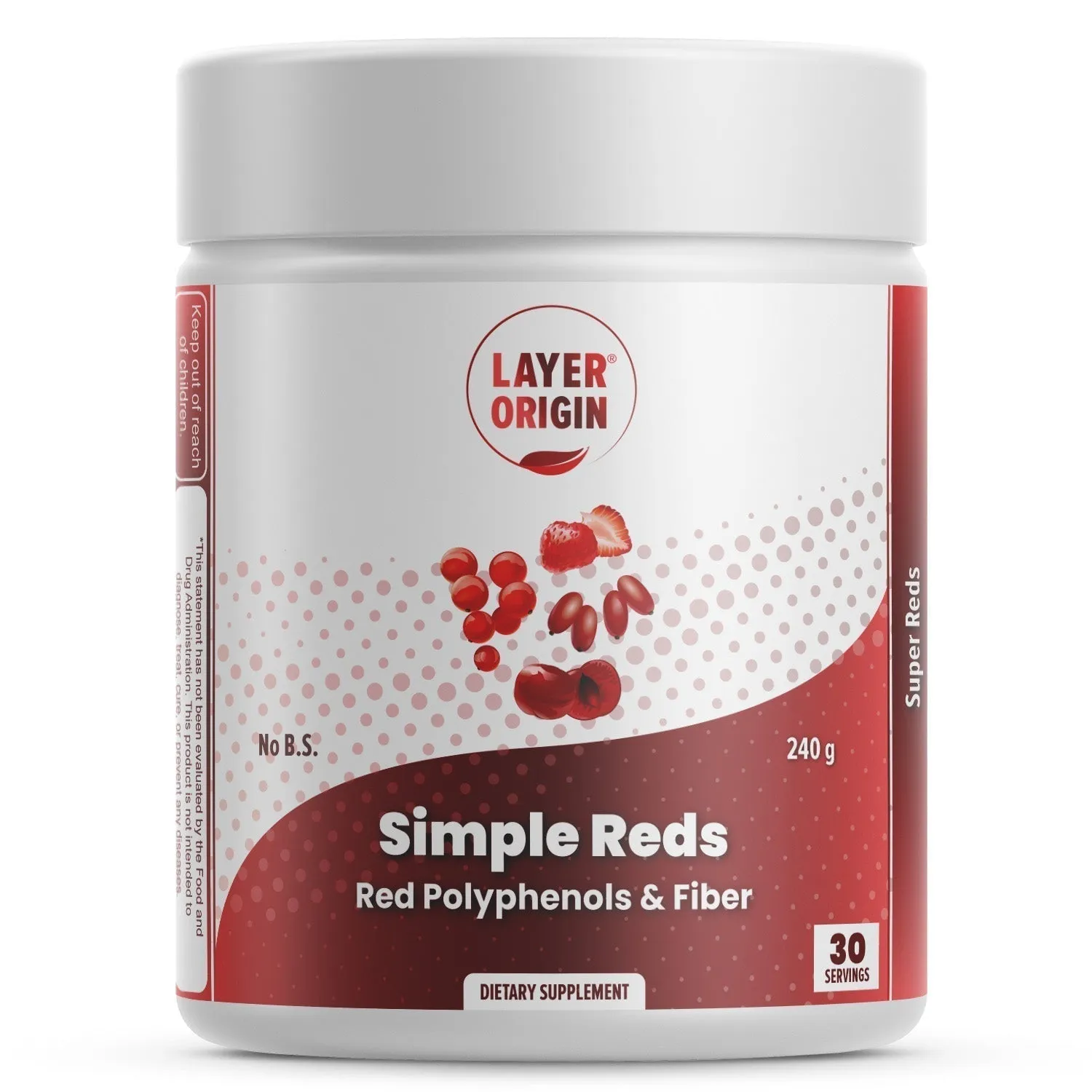 Layer Origin Simple Reds - 30 Servings