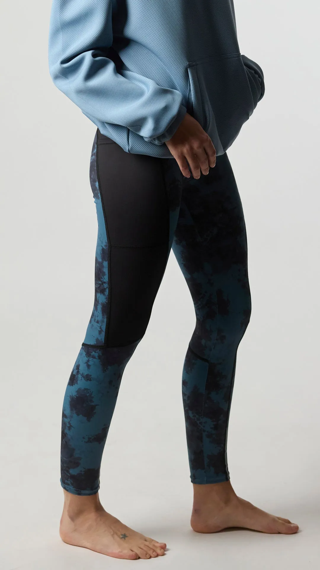 LEGGINGS MUJER ACTIVE DARK BLUE