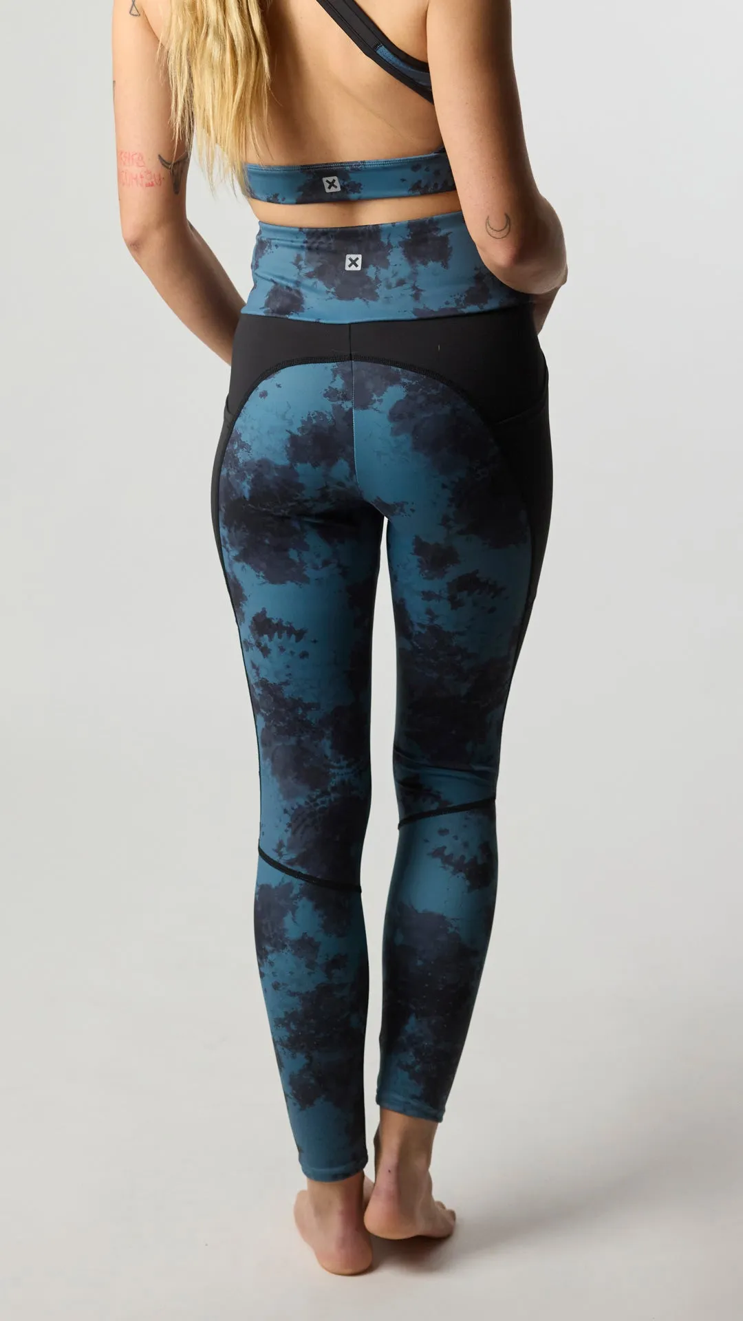 LEGGINGS MUJER ACTIVE DARK BLUE