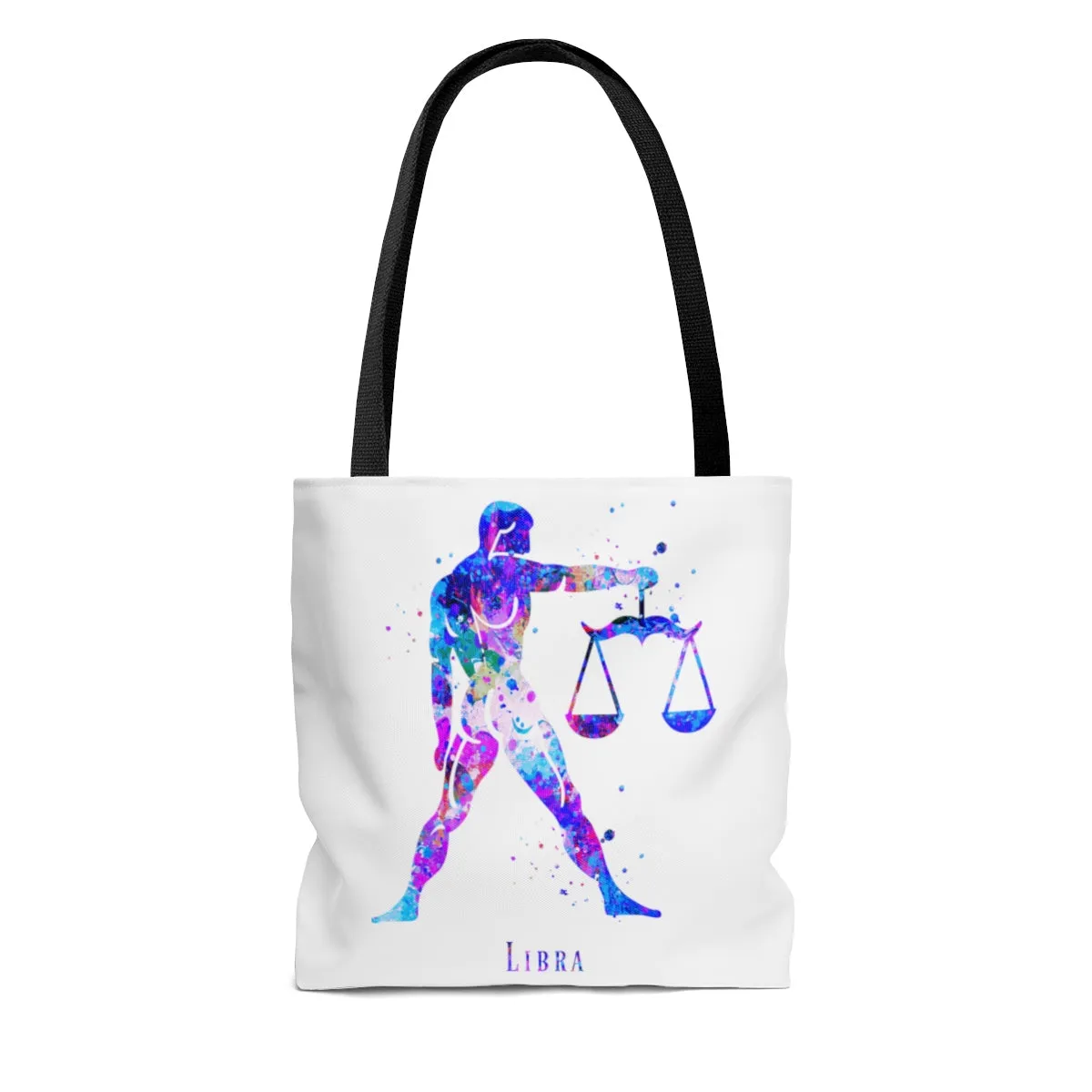 Libra Zodiac Sign Tote Bag