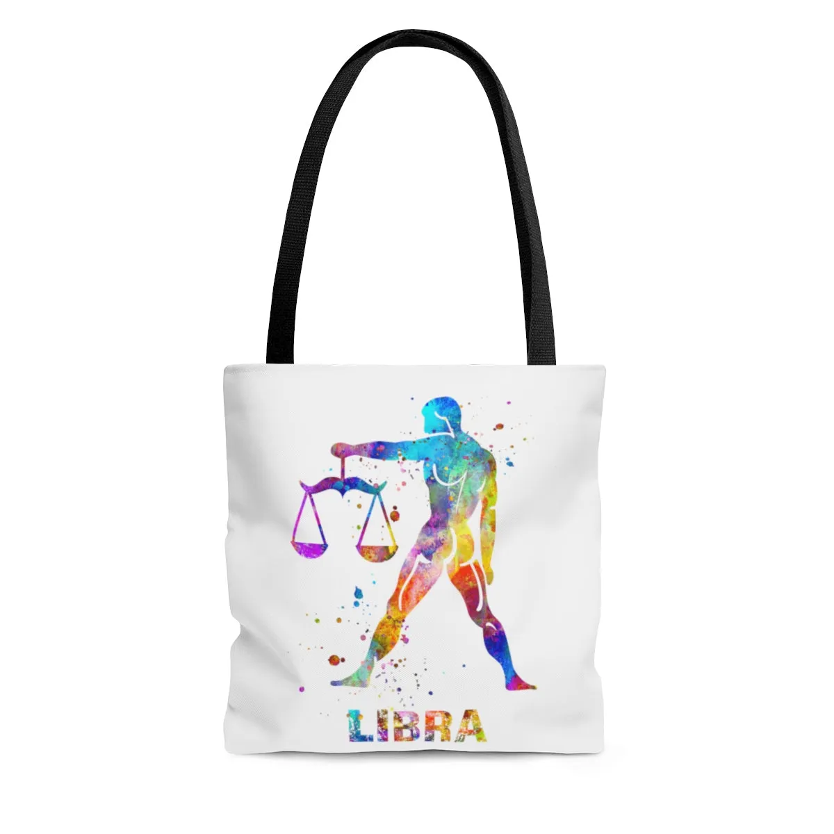 Libra Zodiac Sign Tote Bag