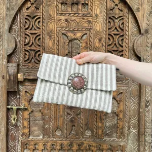 Ligne Upcycled Clutch
