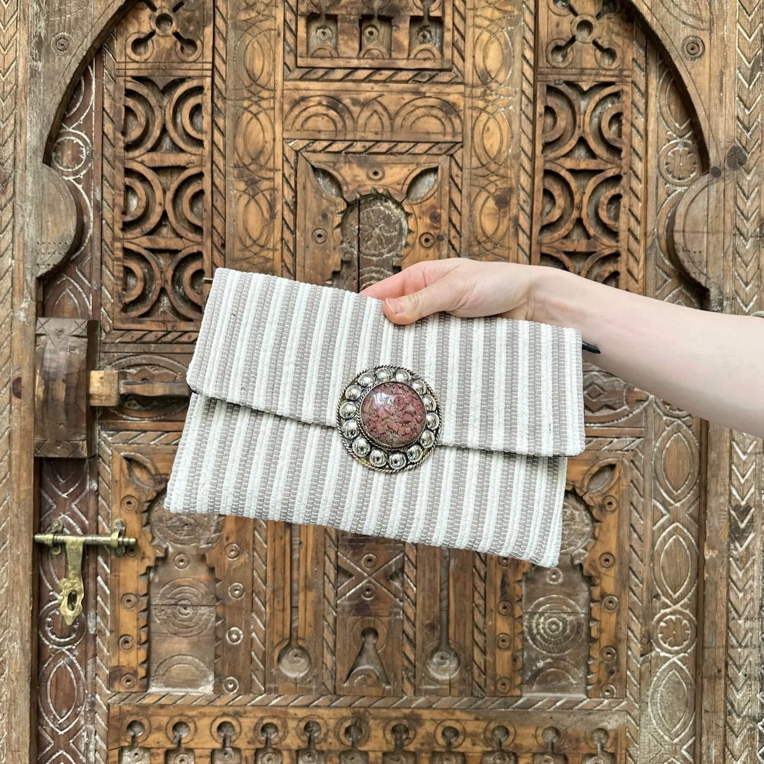 Ligne Upcycled Clutch