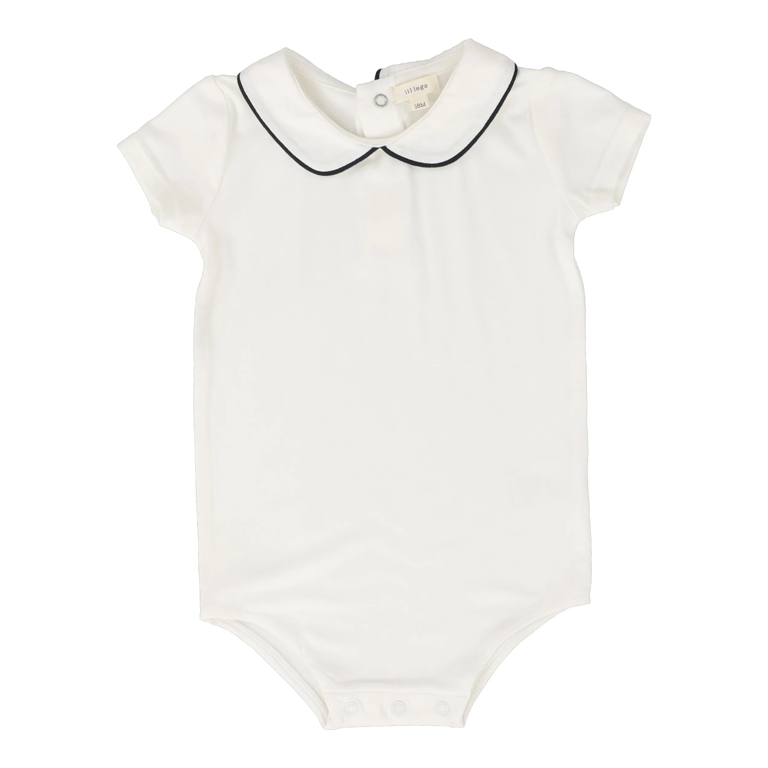 Lil Legs Peter Pan Onesie - White/Navy