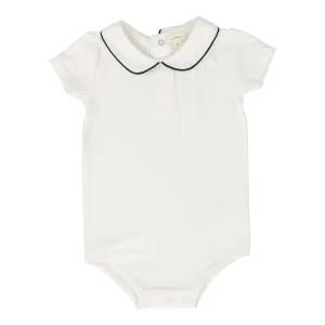 Lil Legs Peter Pan Onesie - White/Navy