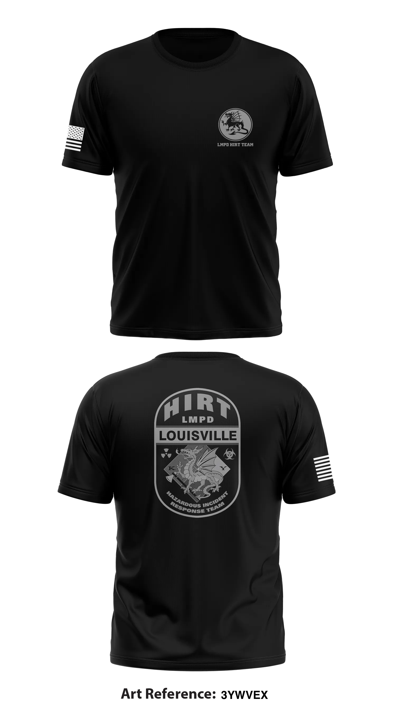 LMPD HIRT TEAM Store 1 Core Men's SS Performance Tee - 3yWVex
