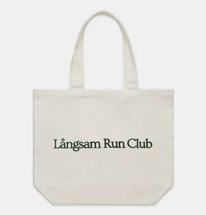 Långsam Run Club Shoulder Tote Bag