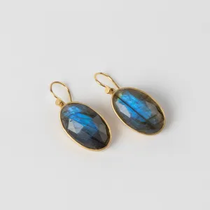 Lola Brooks<br> Oval Labradorite Drops