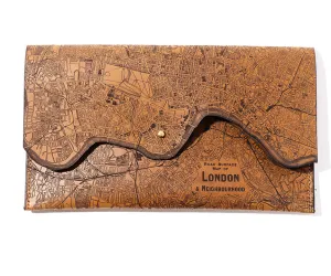 London Map Clutch