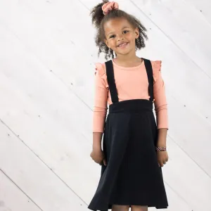 LONG SLEEVE RUFFLE SHIRT - SALMON