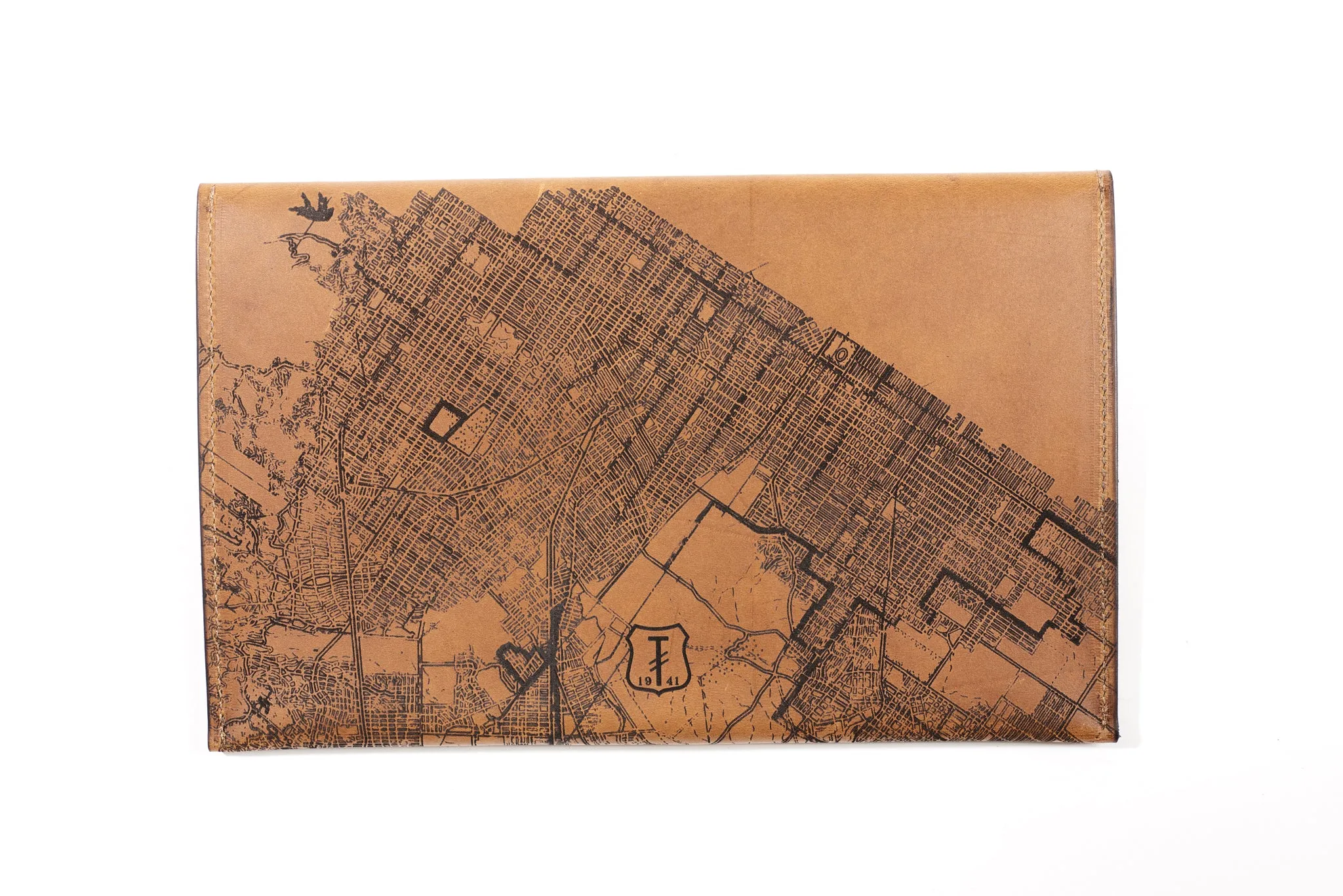 Los Angeles Map Clutch