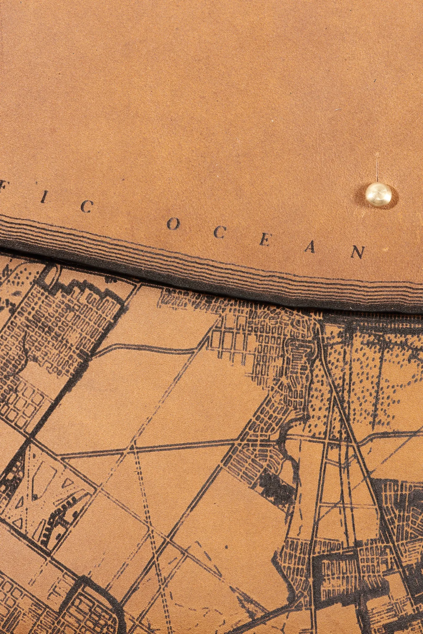 Los Angeles Map Clutch