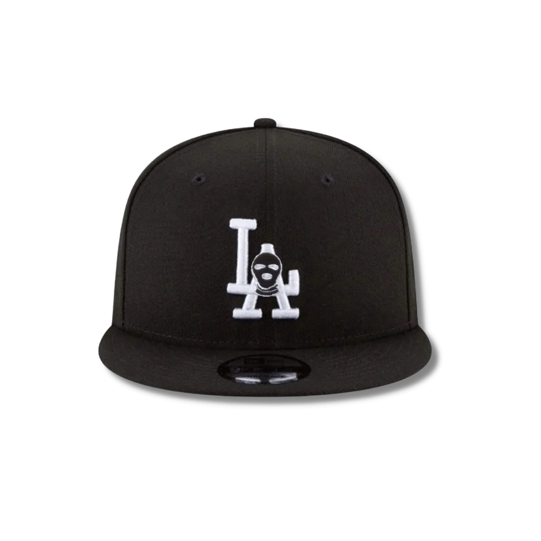Los Angeles Ski Mask Baseball Fitted Hat