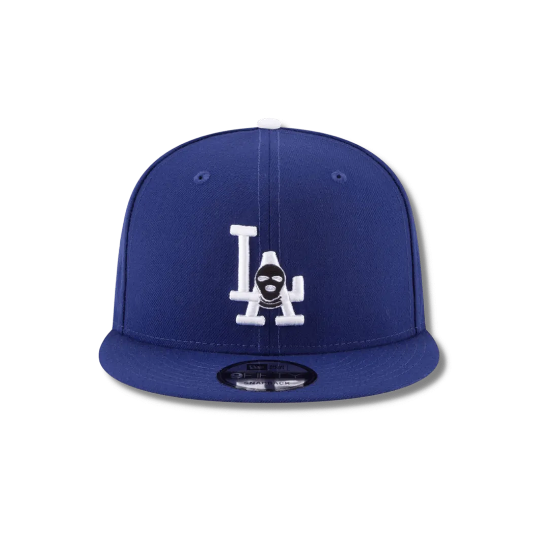 Los Angeles Ski Mask Baseball Fitted Hat
